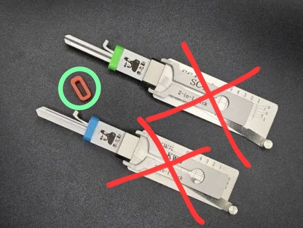 PROXLOCK Spacers for Lishi Decoder--Pack of 10. SC4