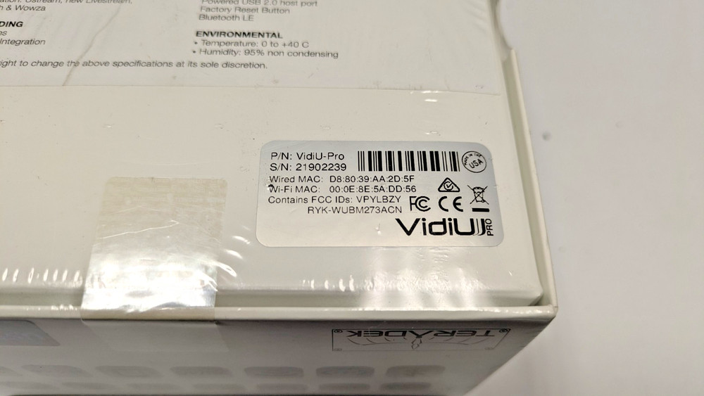 NEW Teradek VidiU Pro