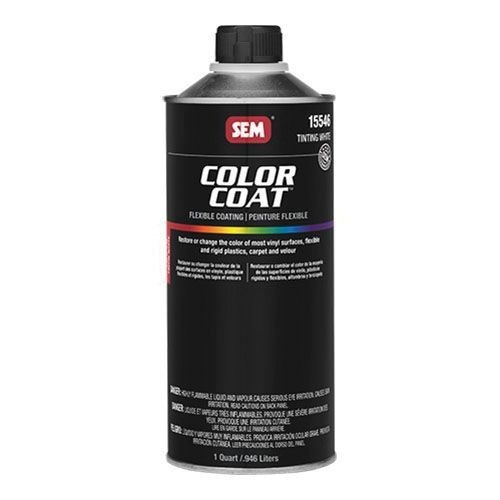 SEM 15546 Color Coat Tinting White Flexible Interior Paint Quart
