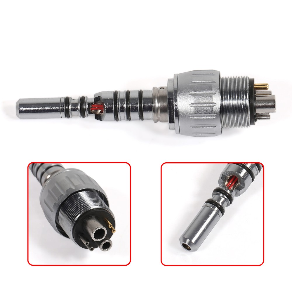 Dental LED Quick Coupler Coupling 6 Hole fit for KAVO Multiflex Handpiece