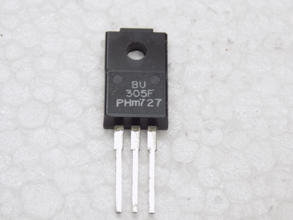 1x BU305F PHILIPS TRANSISTOR NOS
