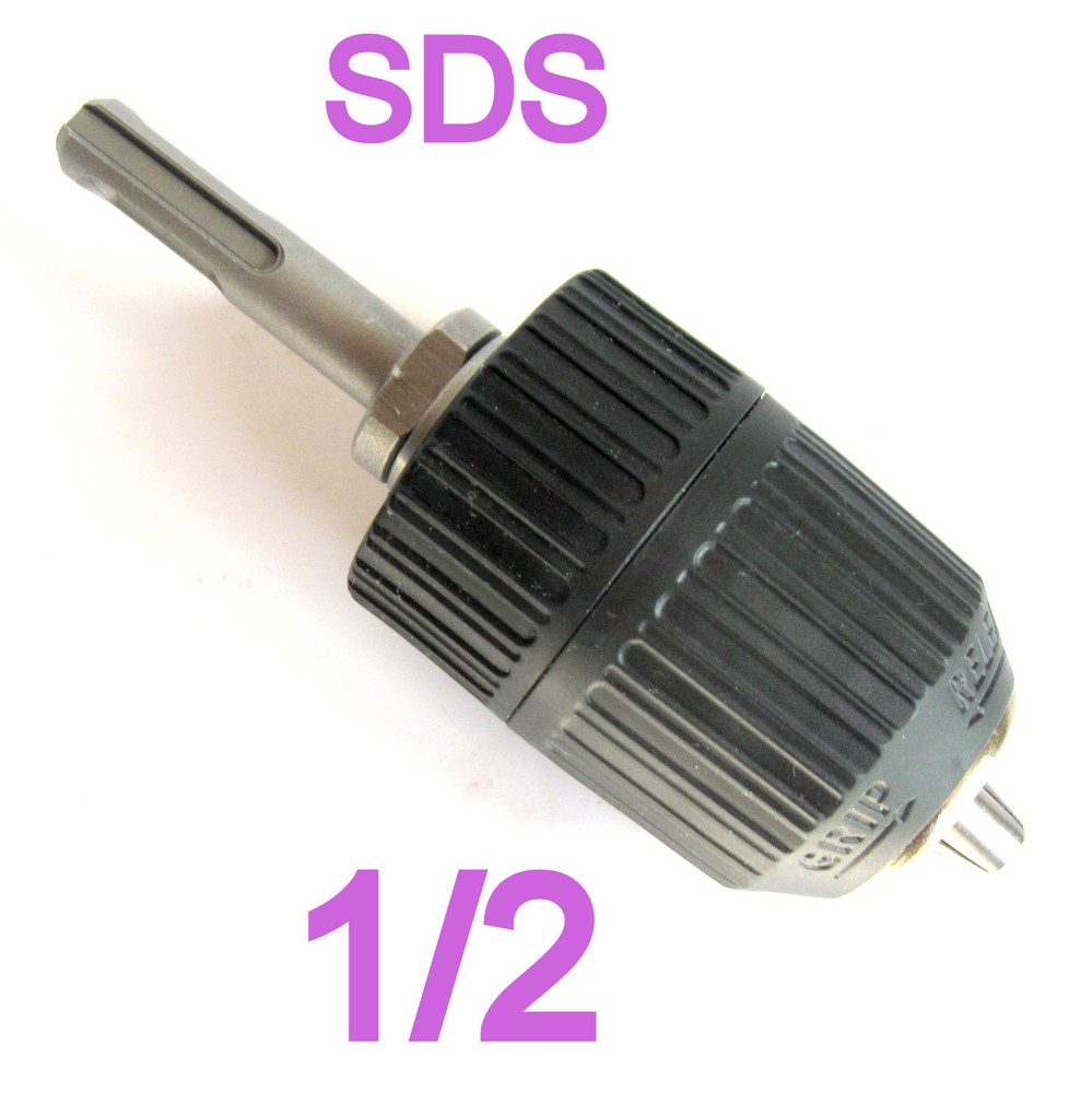 1 pc SDS plus Adapter & 1/2" CAP Drill Keyless Chuck sct