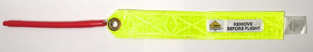 PLANE SIGHTS Remove Before Flight Streamer Pilot Tube Plug Authentic (A)