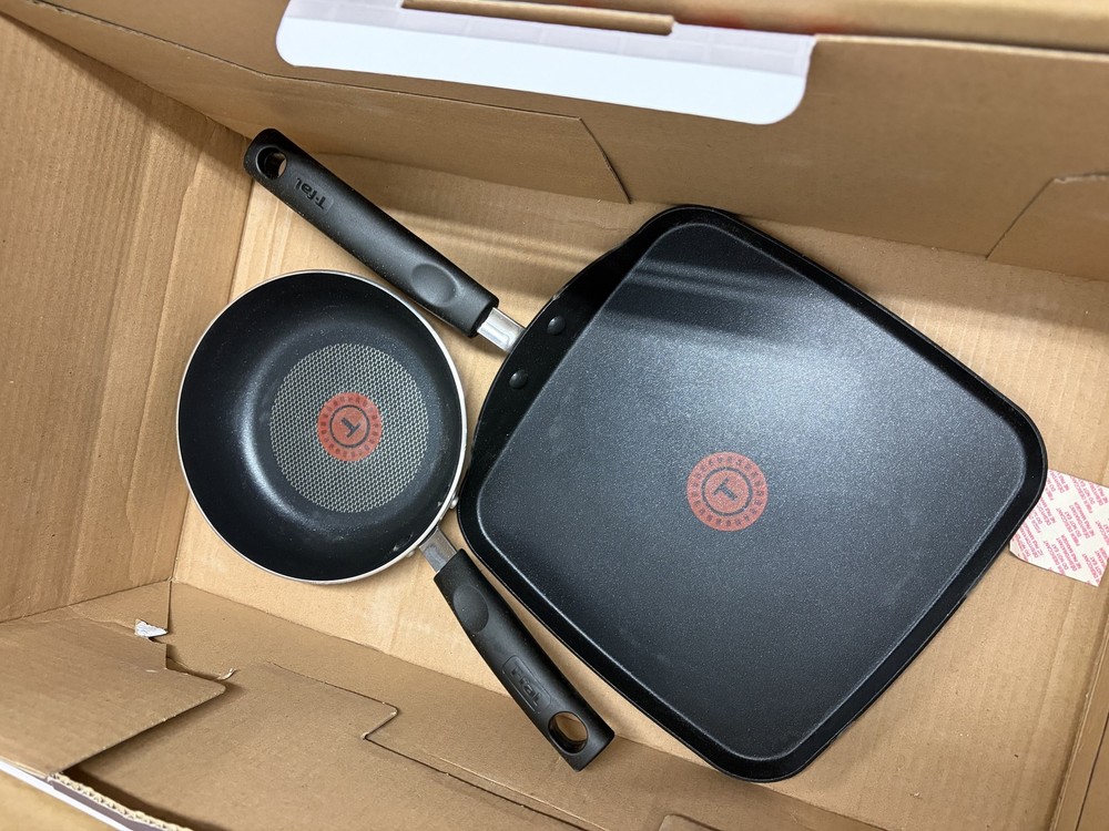 T-fal Nonstick Cookware Set 12pc Kitchen Pots Pans Set