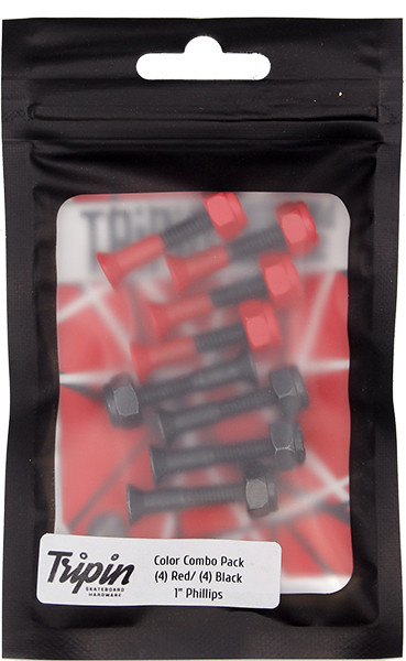 Tripin Hardware Set Ph 1" Red Hail-N