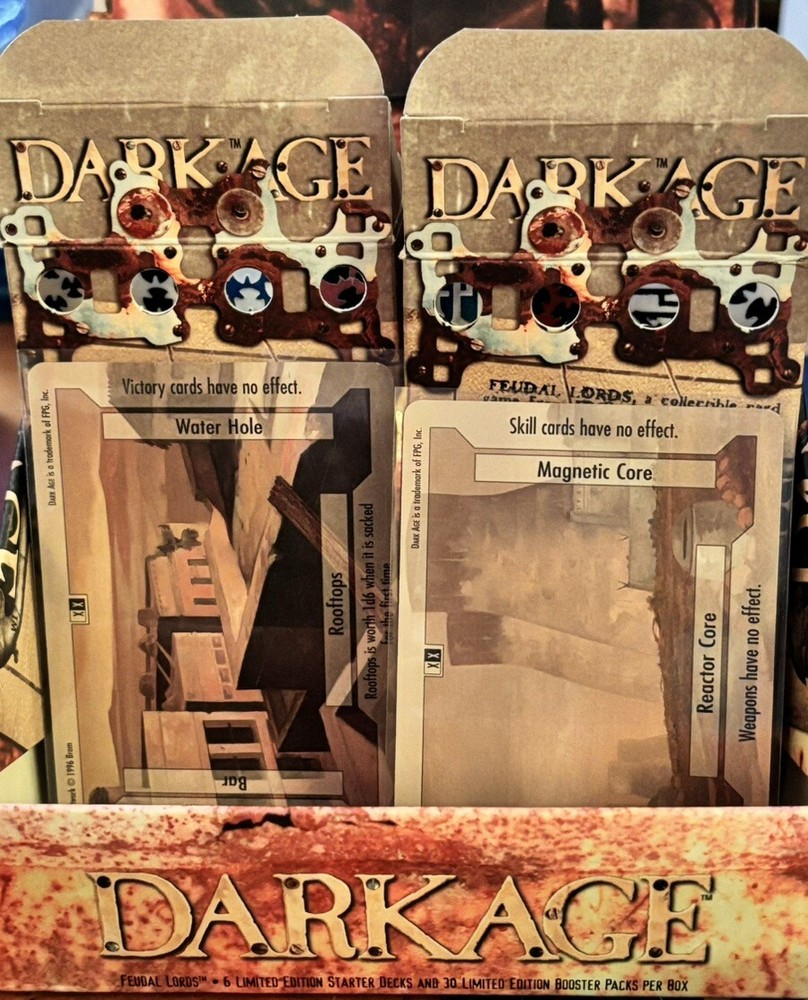 Dark Age: Feudal Lords CCG (1996) Unsealed Starter Deck Sets
