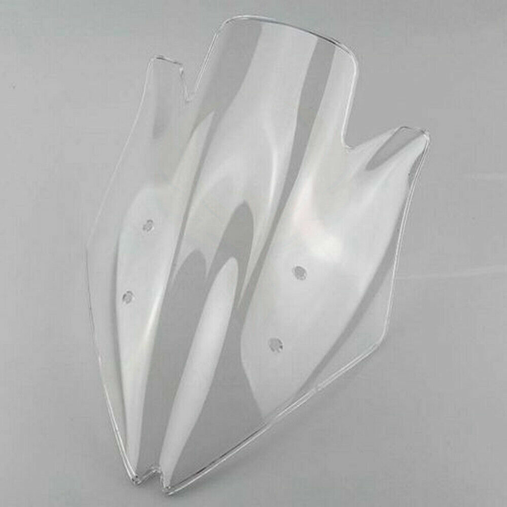 Clear Double Bubble Windscreen Windshield For Kawasaki Z1000 2007 2008