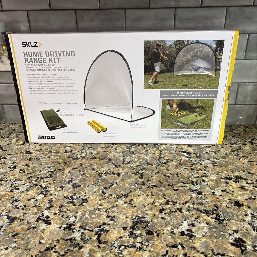 SKLZ Home Driving Range Easy Setup Golf Range Set NEW
