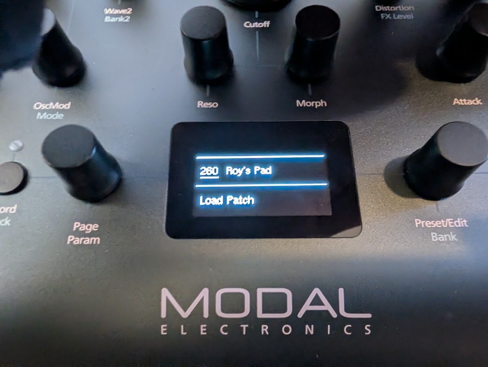 Modal Electronics Argon8 Polyphonic Wavetable Synth - MINT WITH BOX - DECKSAVER!
