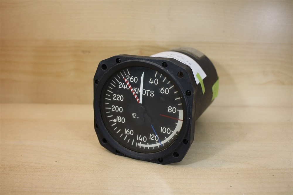 Beechcraft Airspeed Indicator 109-384003-3