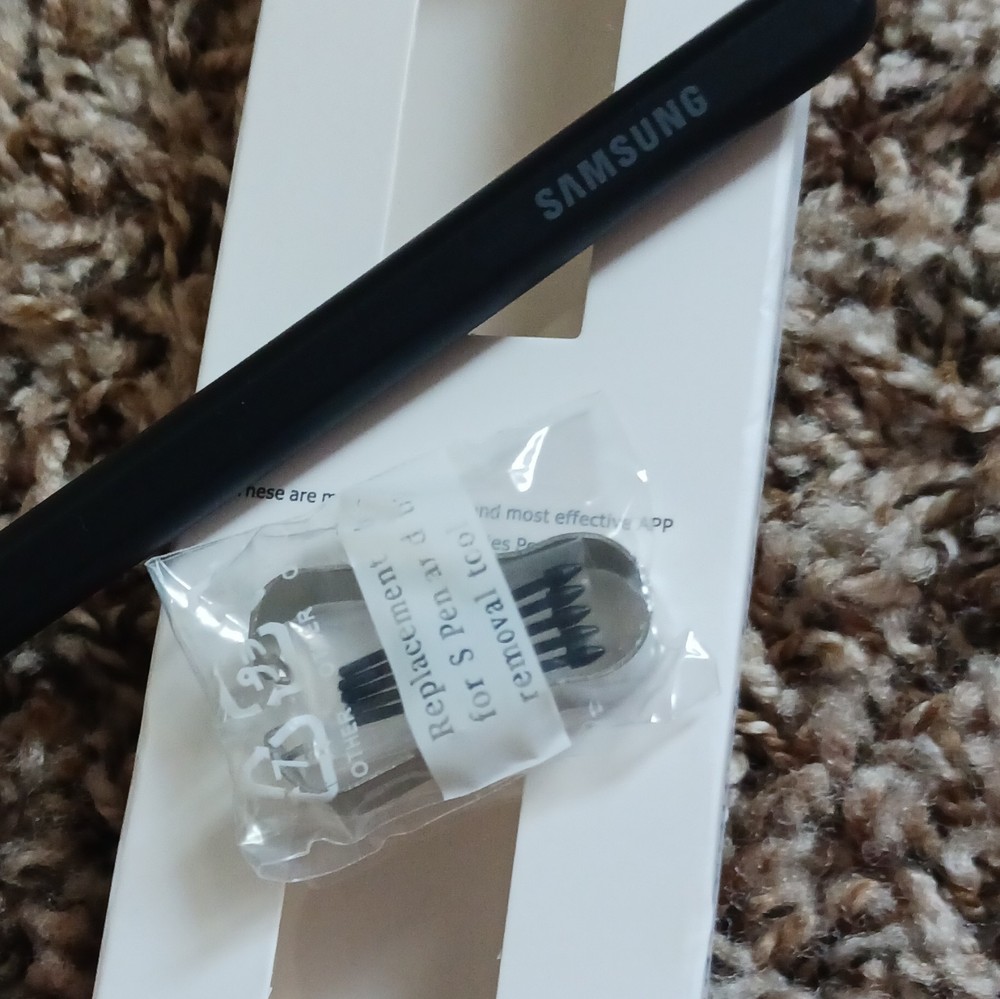 Samsung S Pen Stylus Black with Replacement Tips & Removal Tool