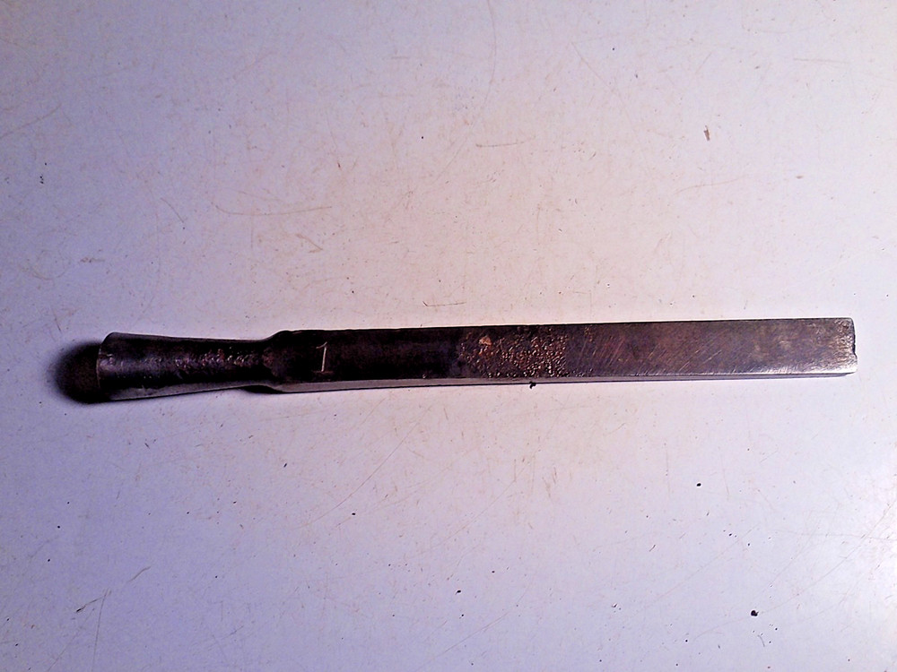 Old wood working tools Vintage 1/2" bevel edge socket chisel needs some love