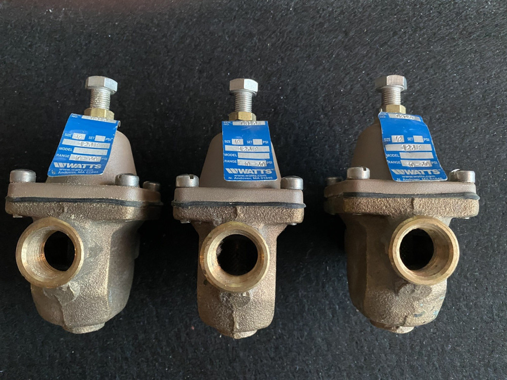 3 Watts 1/2'' Water Pressure Regulatos Range 10-30