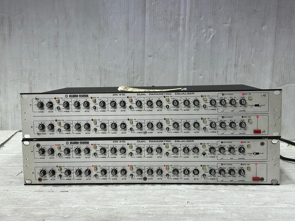 Klark Teknik DN410 Dual Parametric Equalizer #6110-A (One) THS