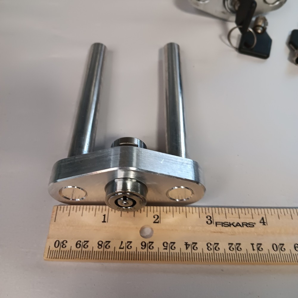 Dual Pin Hitch Lock and Key Sets