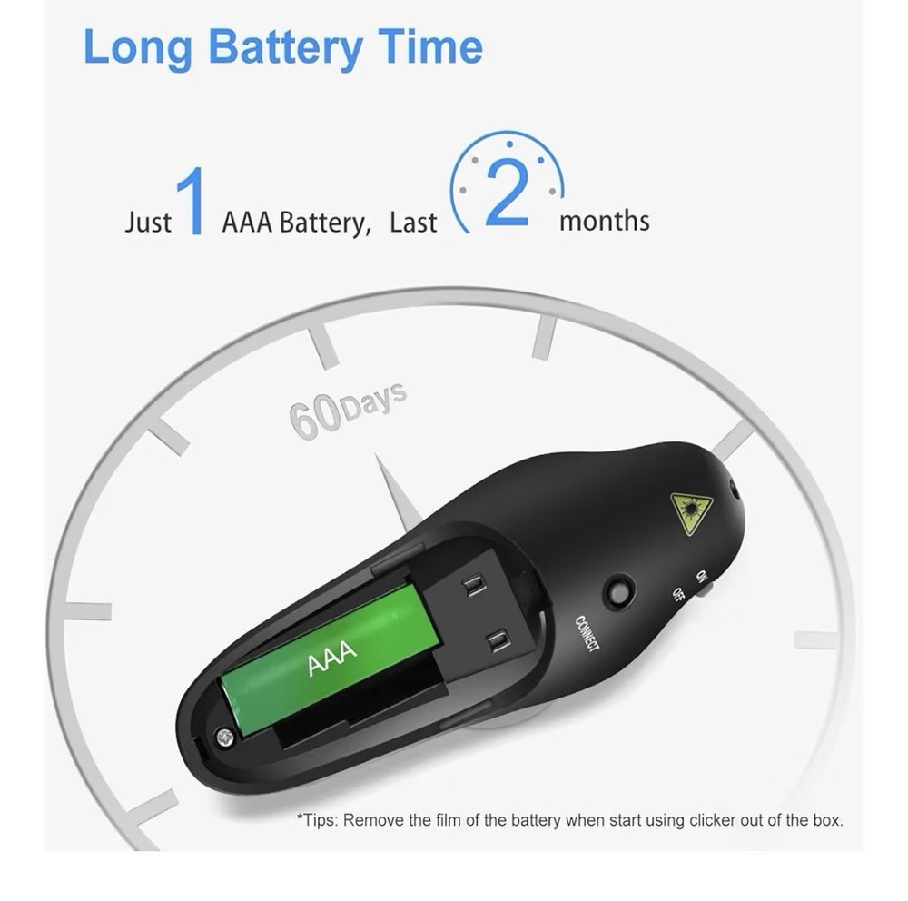 Laser Pointer Power Point Presentation Remote Control Wireless USB PPT Presenter