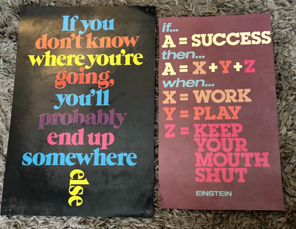 Vintage Classroom Posters