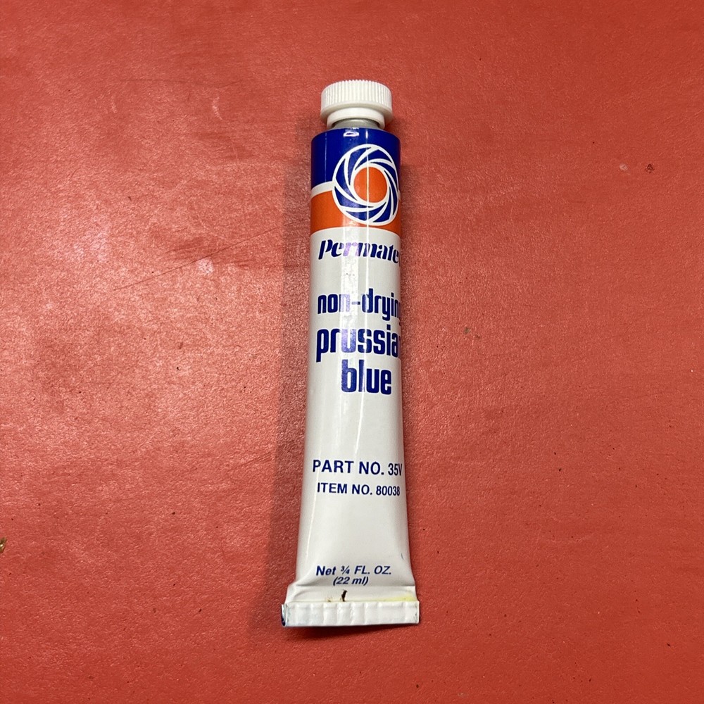 Permatex 80038 Prussian Blue Fitting Compound, 0.75 fl oz Tube