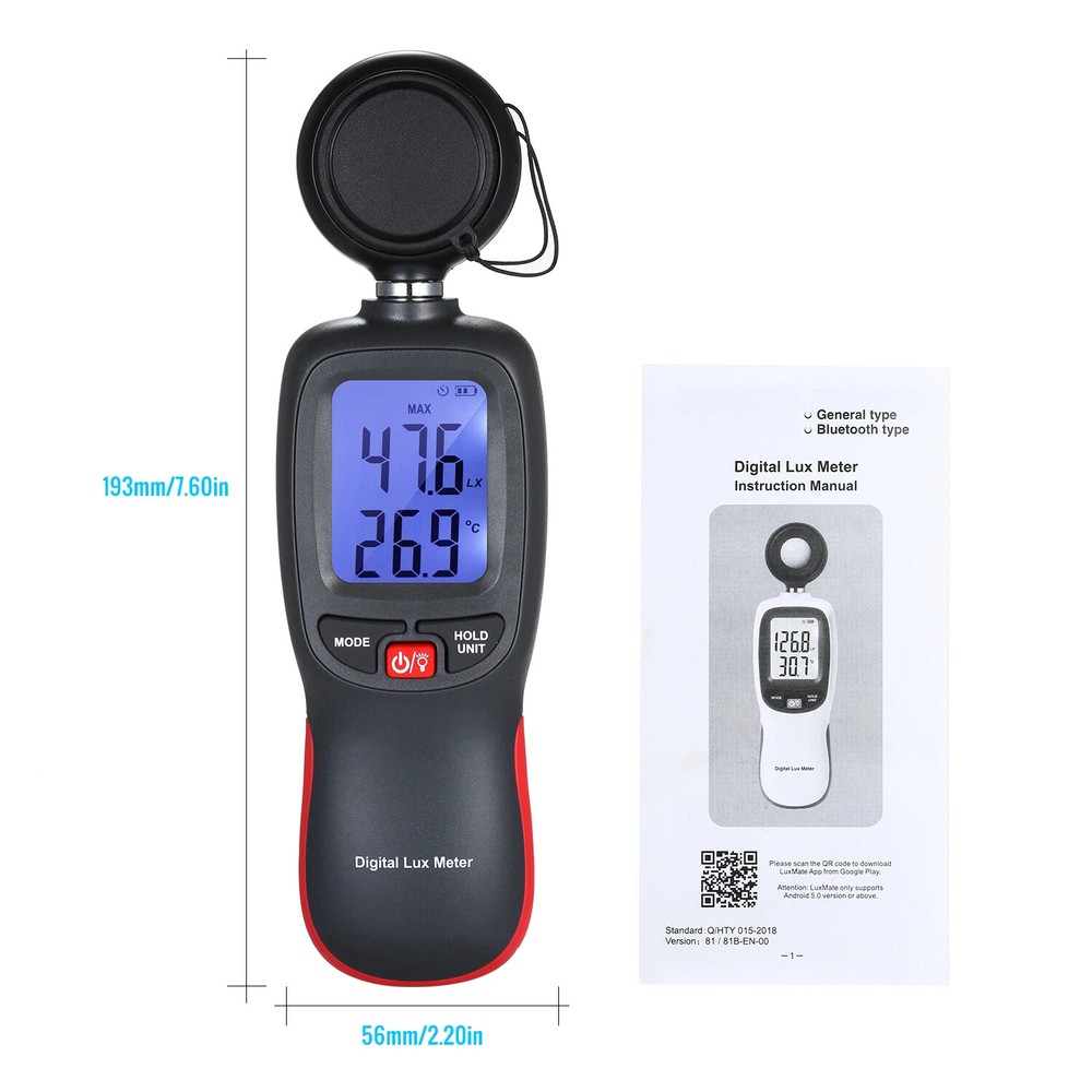 Light Meter Standard Wisdom Illuminance Meter Lights Light Intensity Meter