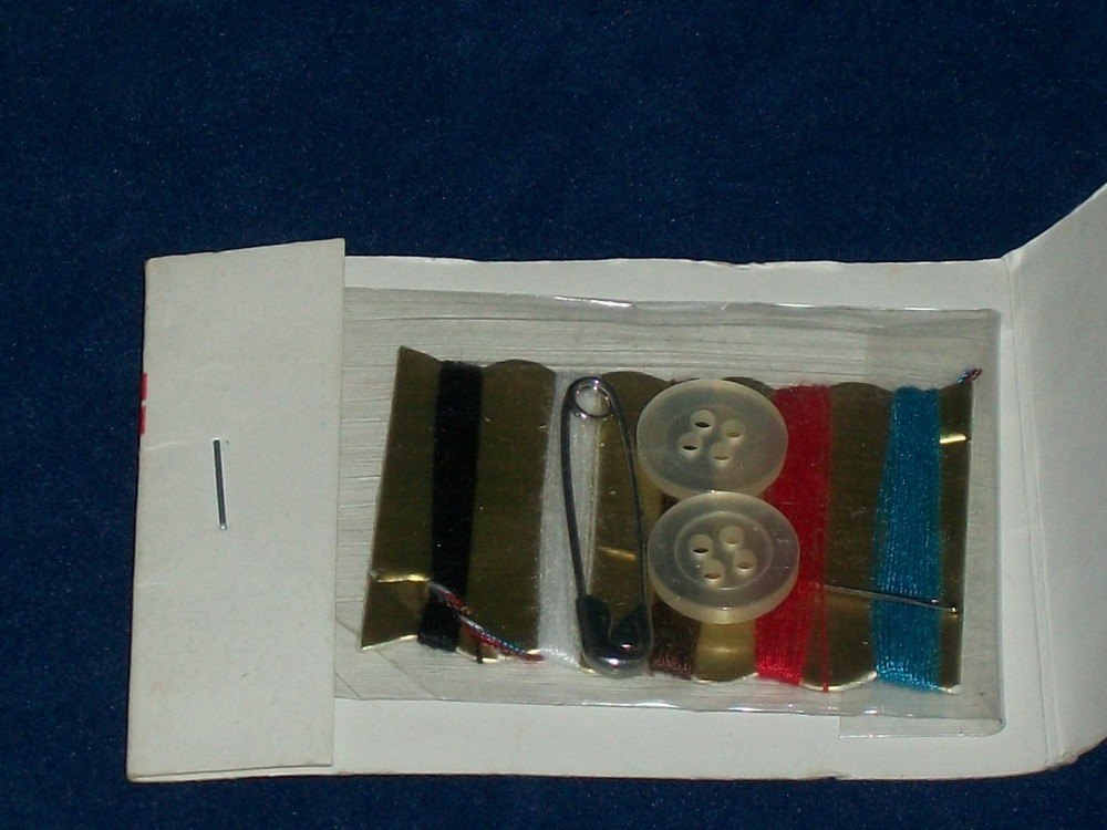 TWA airlines SEWING KIT unused