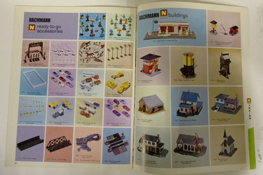 Vintage Bachmann Model Trains 1975 Catalog
