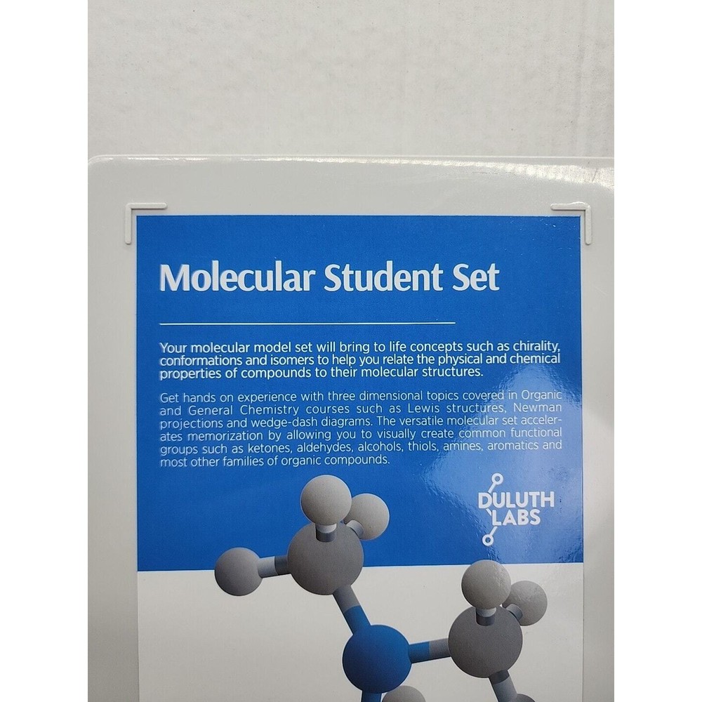 Duluth Molecular Model Molecular Modeling Kit Set Student Edition