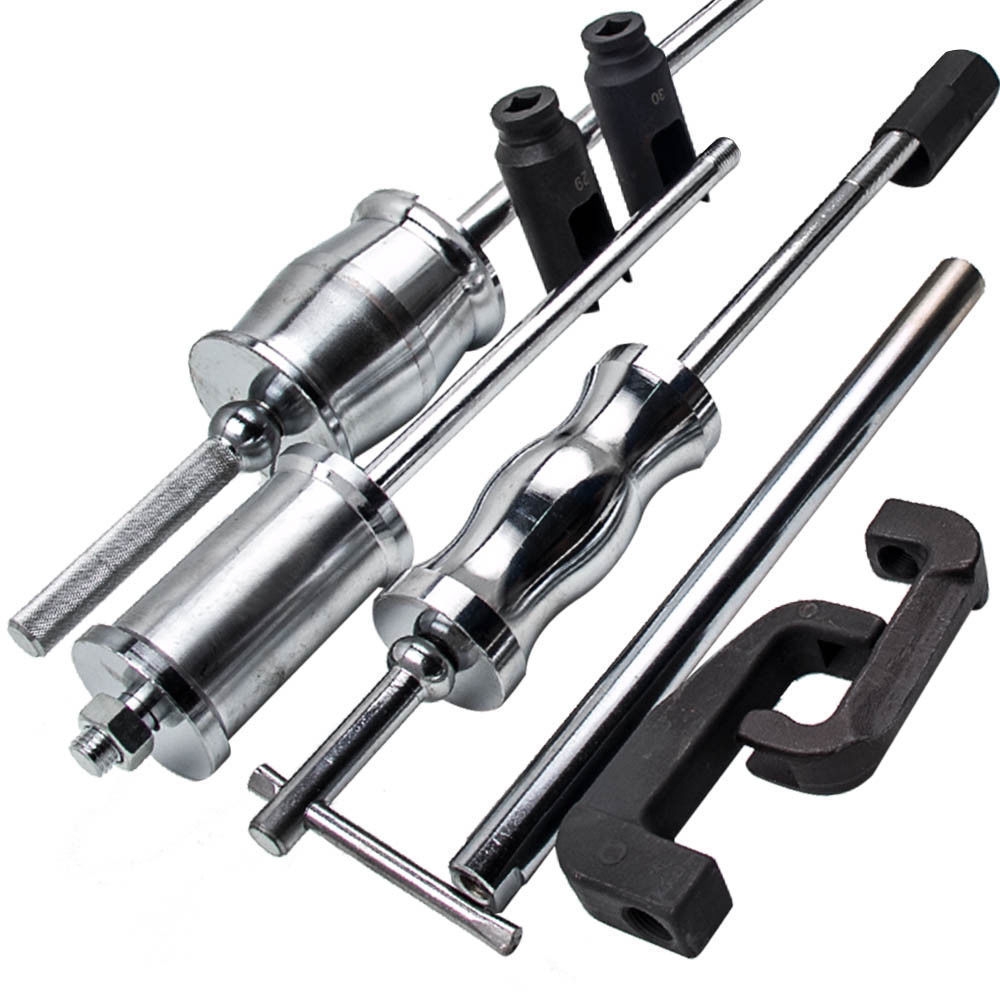 Diesel Injector Extractor Master Set, Slide Hammer Remover Puller Complete Tool
