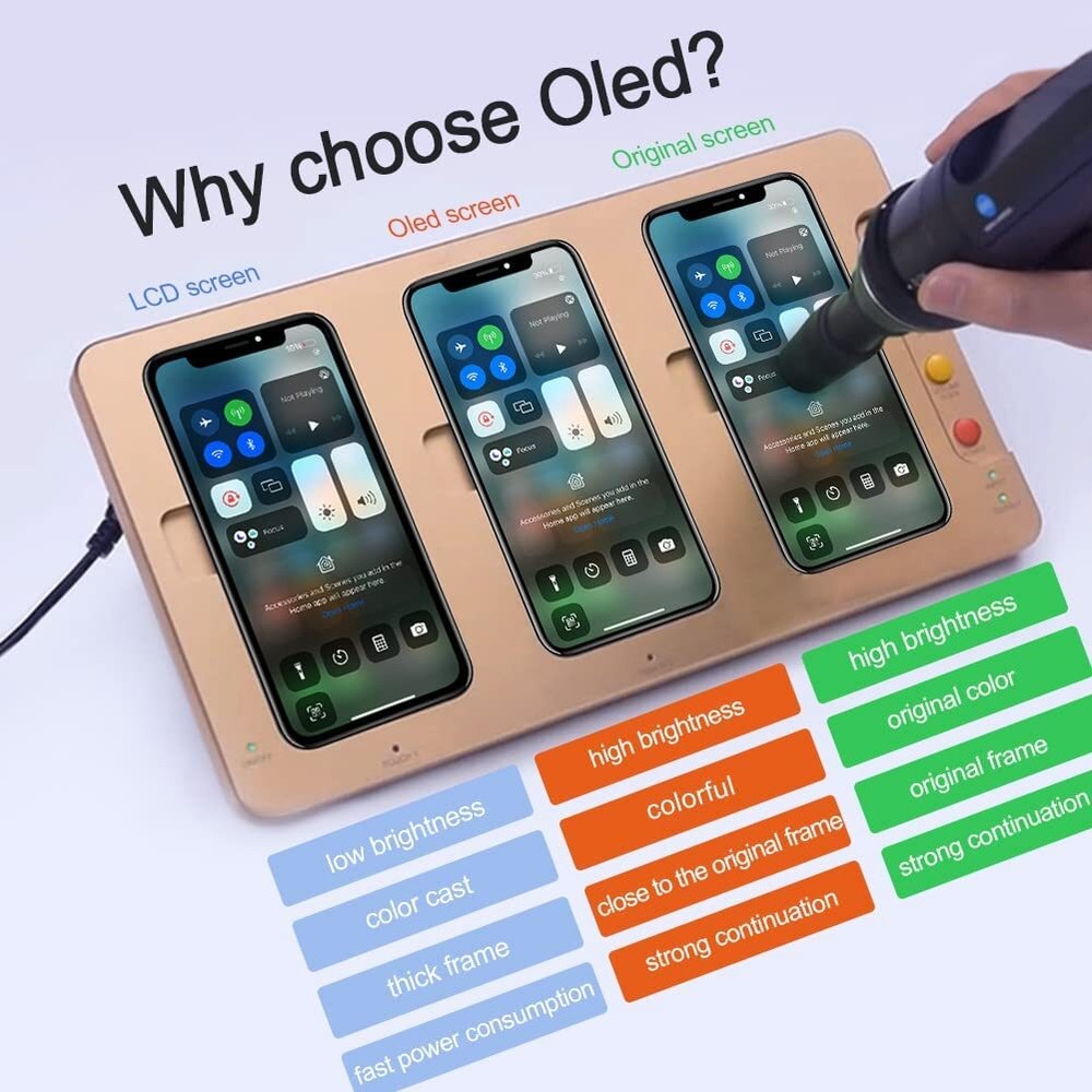 For iPhone XS Max OLED Display Touch Screen Digitizer Replacement Kit Assembly