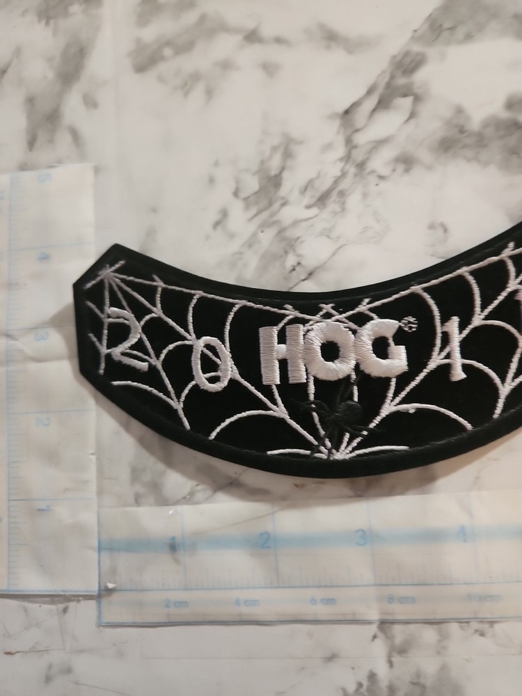 2011 HOG Harley Owners Group Jacket Vest Patch Spider 🕷 Web SHIPS FREE