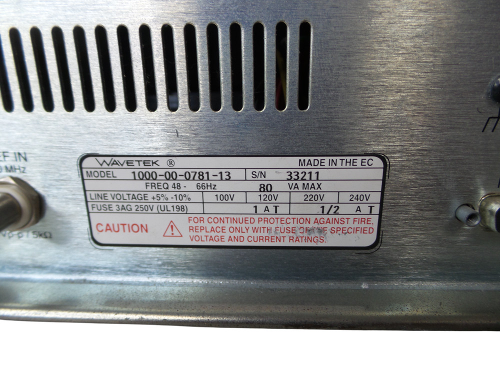 Wavetek 395 100 MHz Synthesized Arbitrary Waveform Generator - Free Shipping