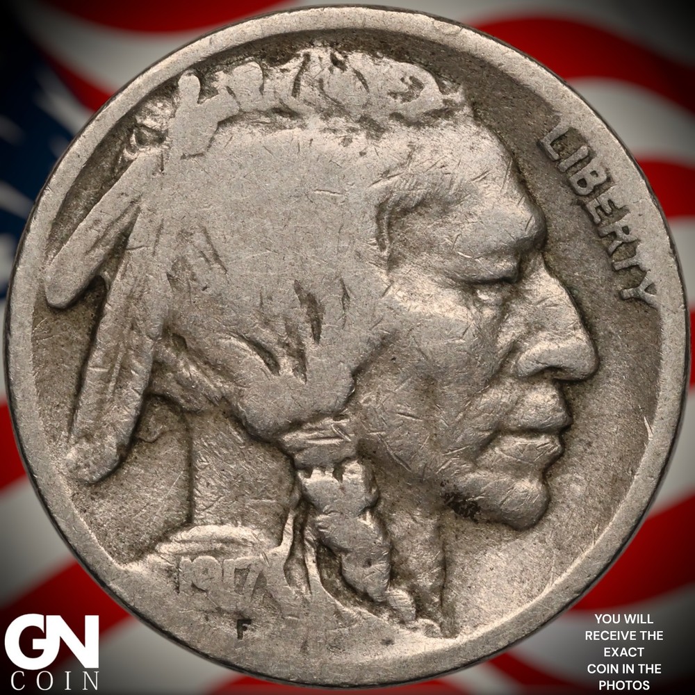 1917 S Buffalo Nickel B0140