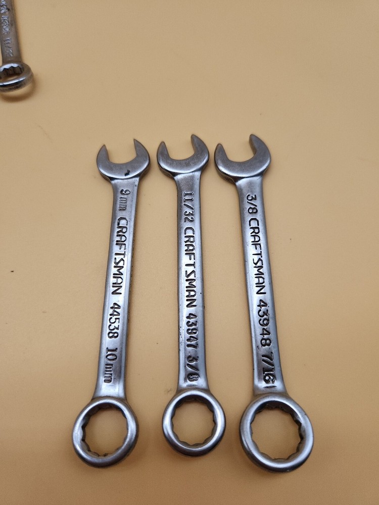 Craftsman Tools Wrenches Set 14 pc 12 pt Combination SAE USA