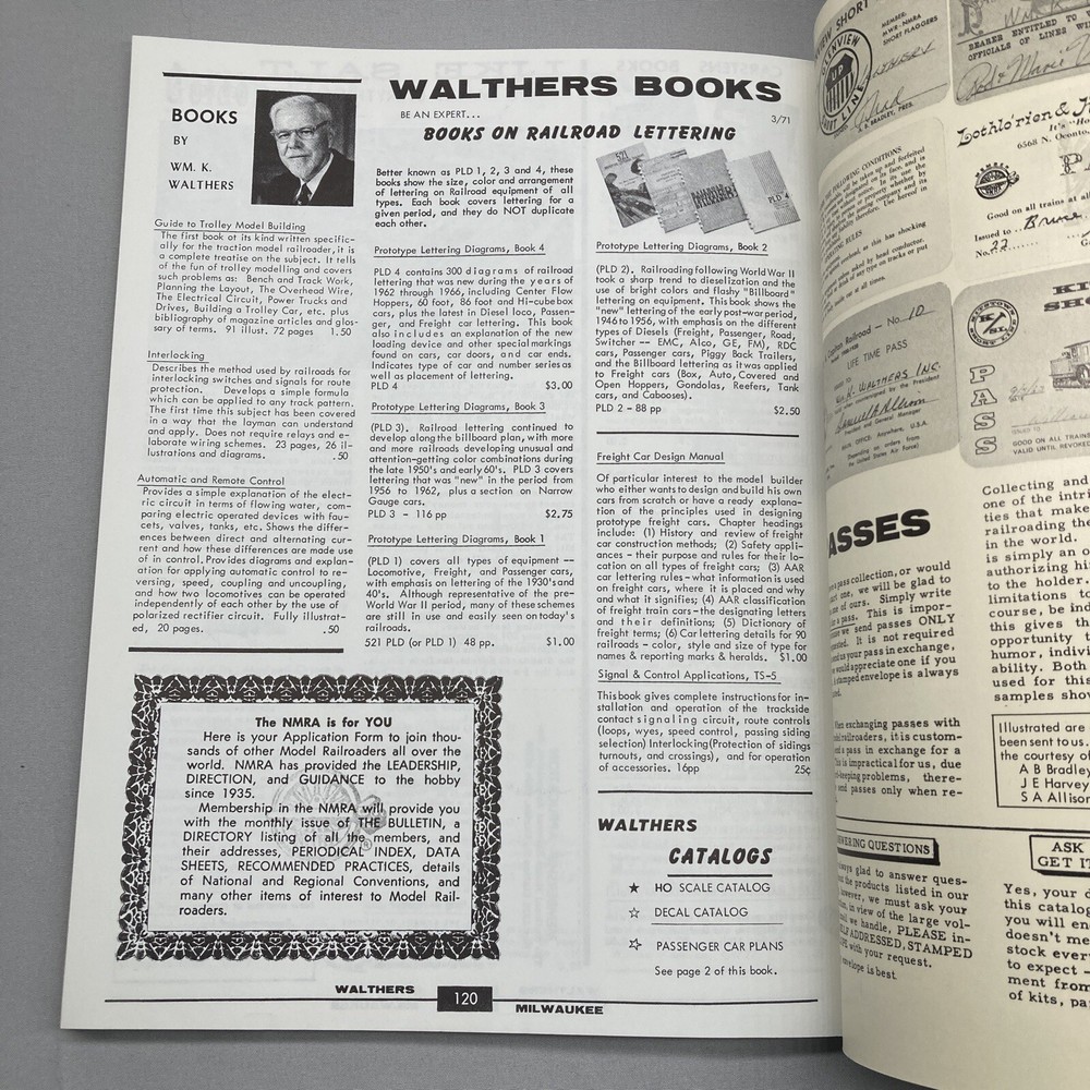Walthers 40th Year O Scale Model Train Railroad Catalog 1972 Reference Manual