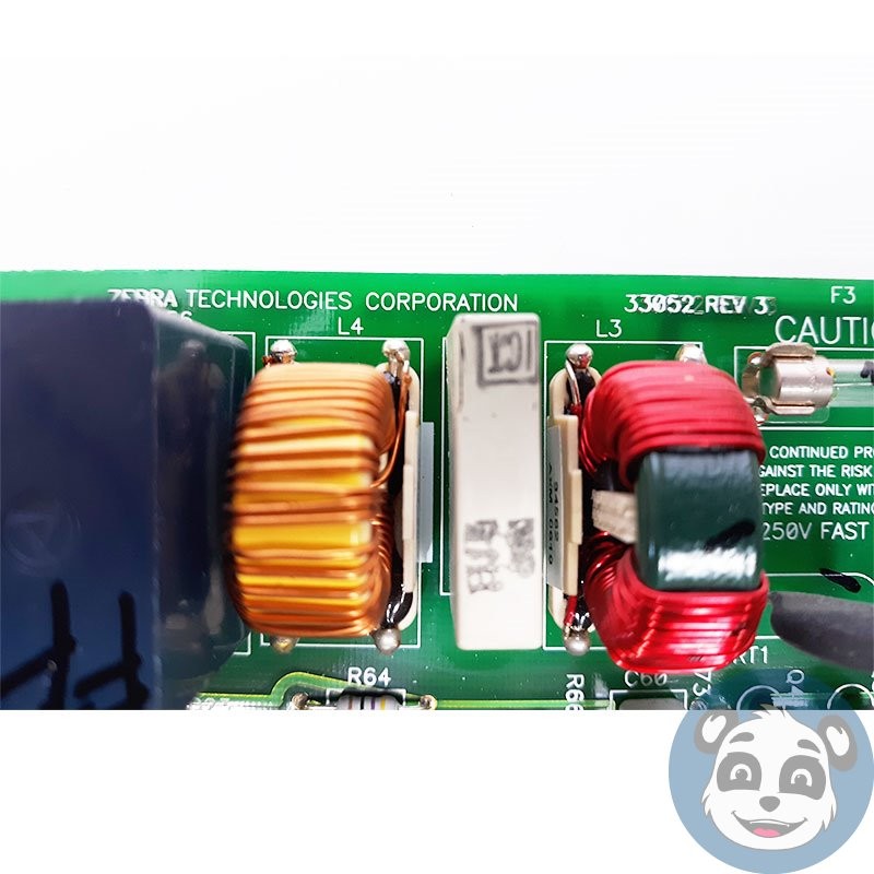 ZEBRA 33052-000 Thermal Label Printer Power Supply Board - "A"