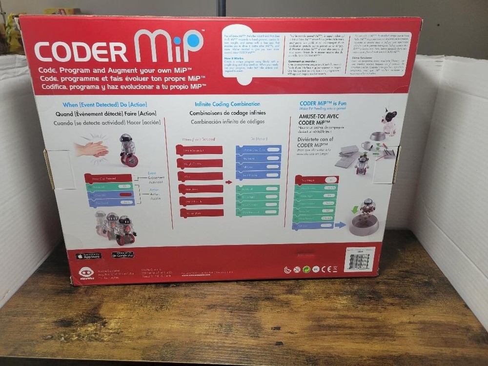 WowWee - Coder MiP the STEM-based Toy Robot Sealed