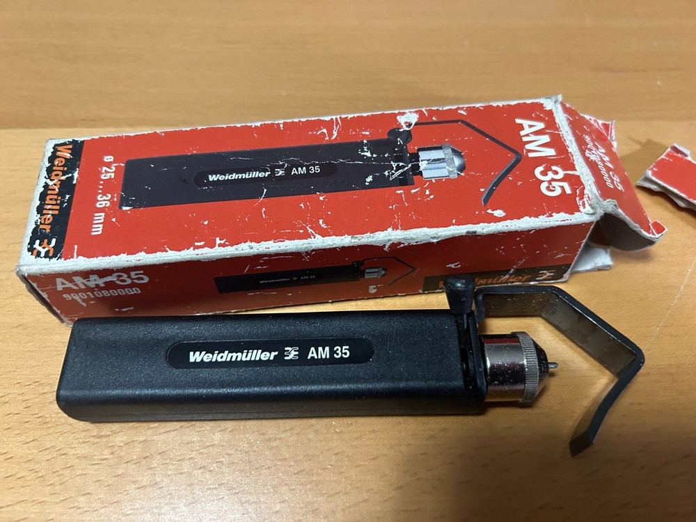 Preowned Weidmuller Wire Stripping Tools AM 35 9001080000