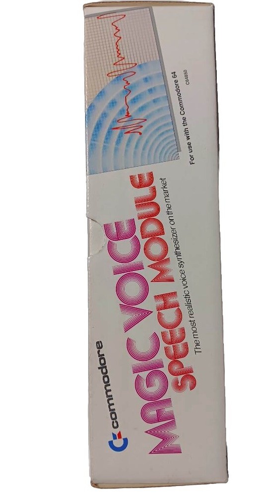 Commodore 64 Magic Voice Speech Module New/ Open Box As Is Untested