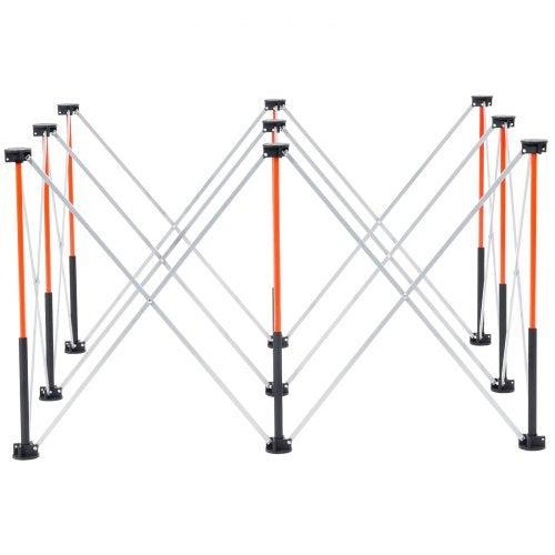 Portable Folding Workstand 416 x 218 ft Collapsible Workbench 2500 lbs