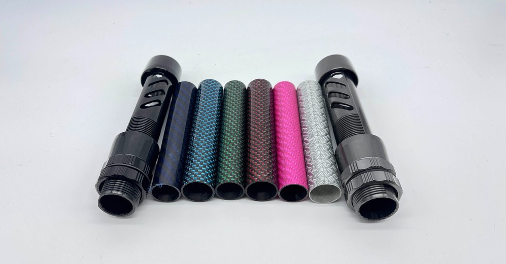 Reel Seats, Slotted with Multiple Color Inserts