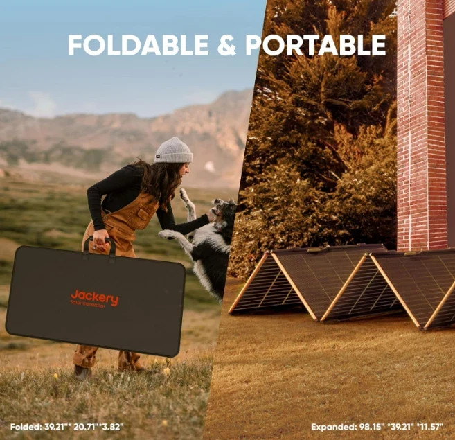 Jackery Refurbished SolarSaga 500 X Solar Panel