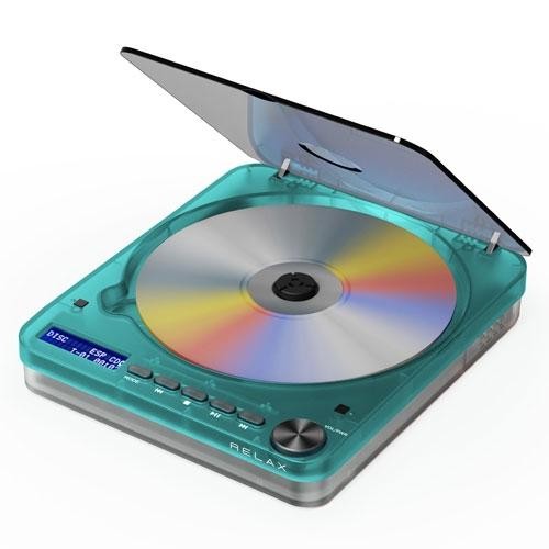 RELAX PIXEL TUNES Bluetooth CD Player Inspired by first-generation iMac