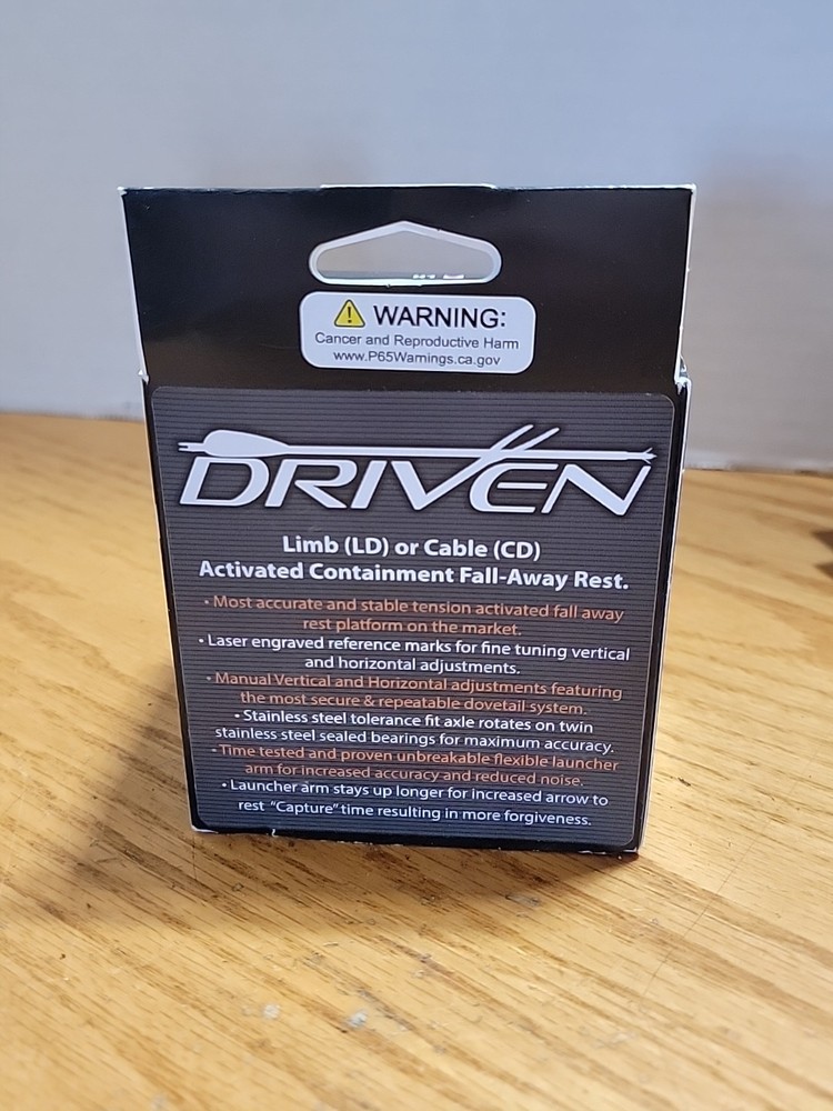 AAE Driven Drop Away Rest Cable Driven LH CAR201