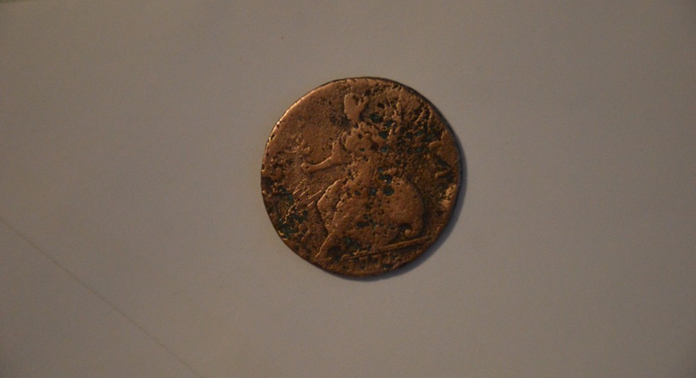 George III Copper Half Penny 1771