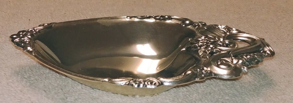Godinger Silver Plated Heart Shaped Candy Trinket Dish