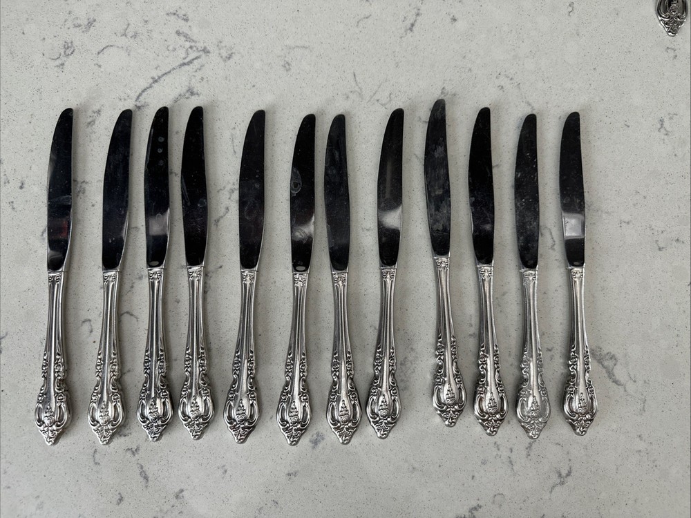 Oneida BRAHMS Community Stainless Flatware & Serving/Hostess 88 Pieces