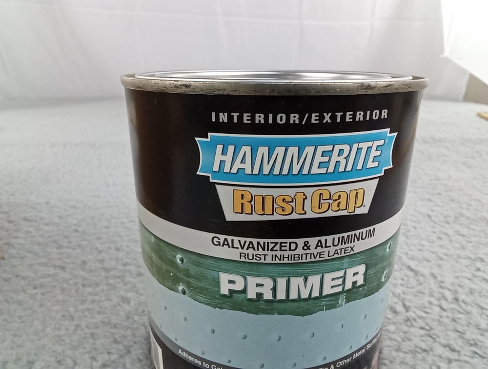 Hammerite Rust Cap Primer Galvanized Aluminum Gray 1 Quart Kilz