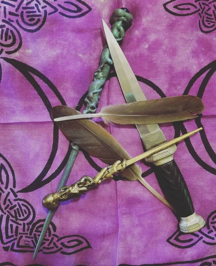 Starter Witch Box Pagan Wicca  Altar Kit Surprise 20 Items Read Description