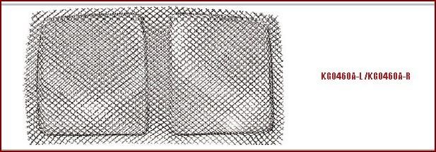 Kenworth T2000 Aluminum Grille Mesh, Right Side