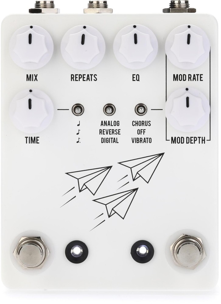 JHS Flight Delay Pedal - White