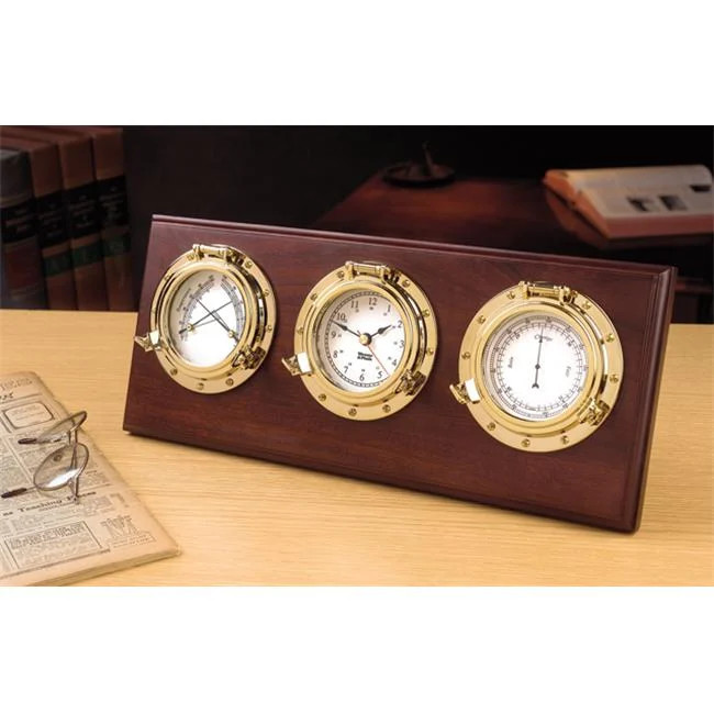 Weems & Plath 312800 Porthole 3 Instrument Plaque